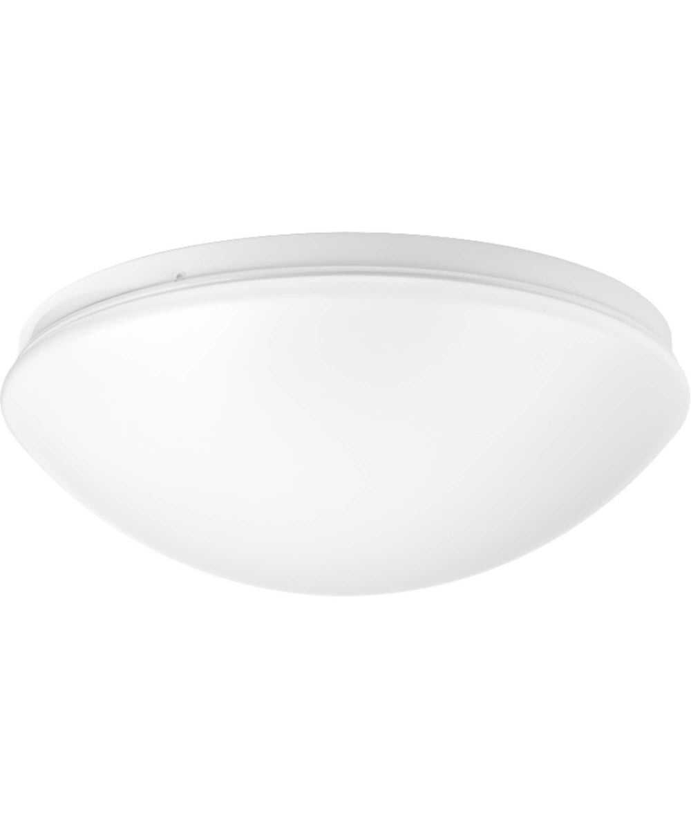 1-Light 10-13/16" LED Cloud Flush Mount White