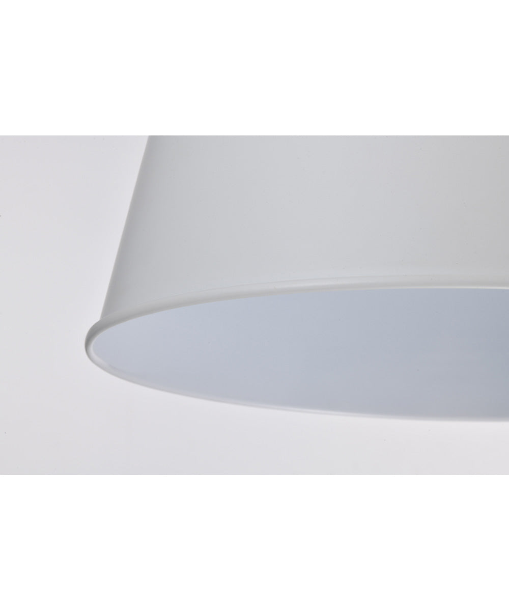 Alexis 1-Light Pendant Matte White
