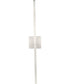 Phase 5 32 in. Slim Modern 3CCT Integrated LED Linear Vanity Light Brushed Nickel