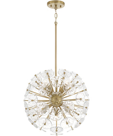 Emelie 8-Light Pendant Matte Brass