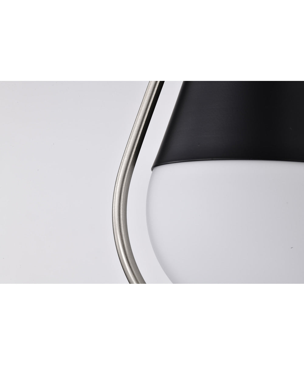 Admiral 1-Light Pendant Matte Black