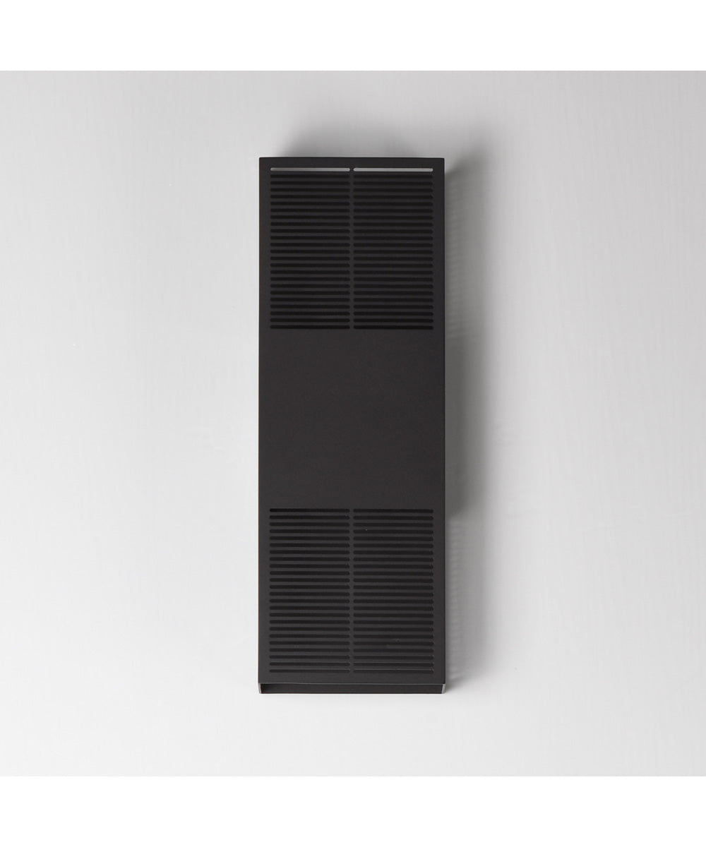 Grate 18 inch LED Outdoor Wall Sconce Architectural Bronze