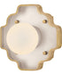 Howe 1-Light Small Single Light Sconce in Light Taupe