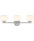 Moon Breeze 3 Light Vanity Polished Nickel