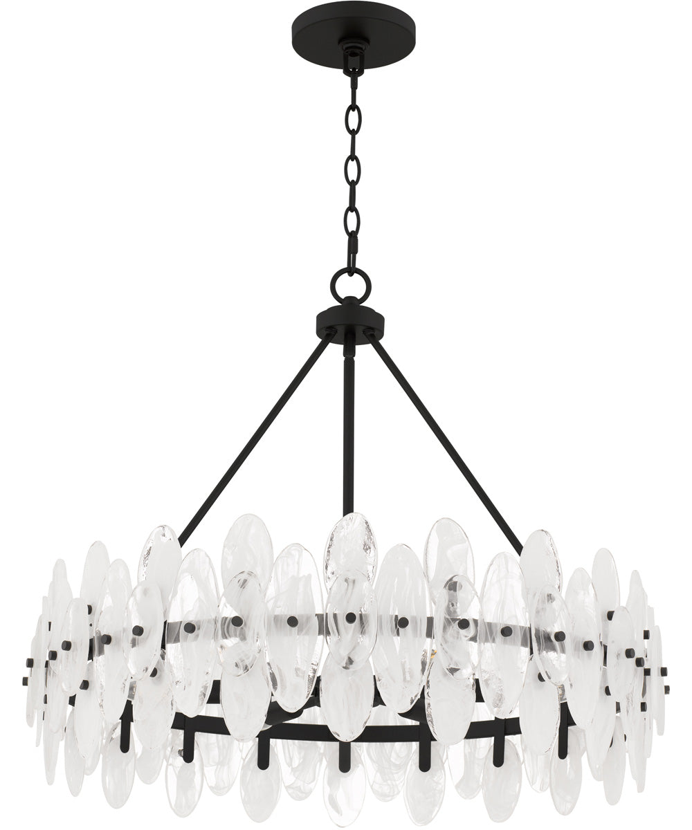 Abigail 6-light Pendant Matte Black