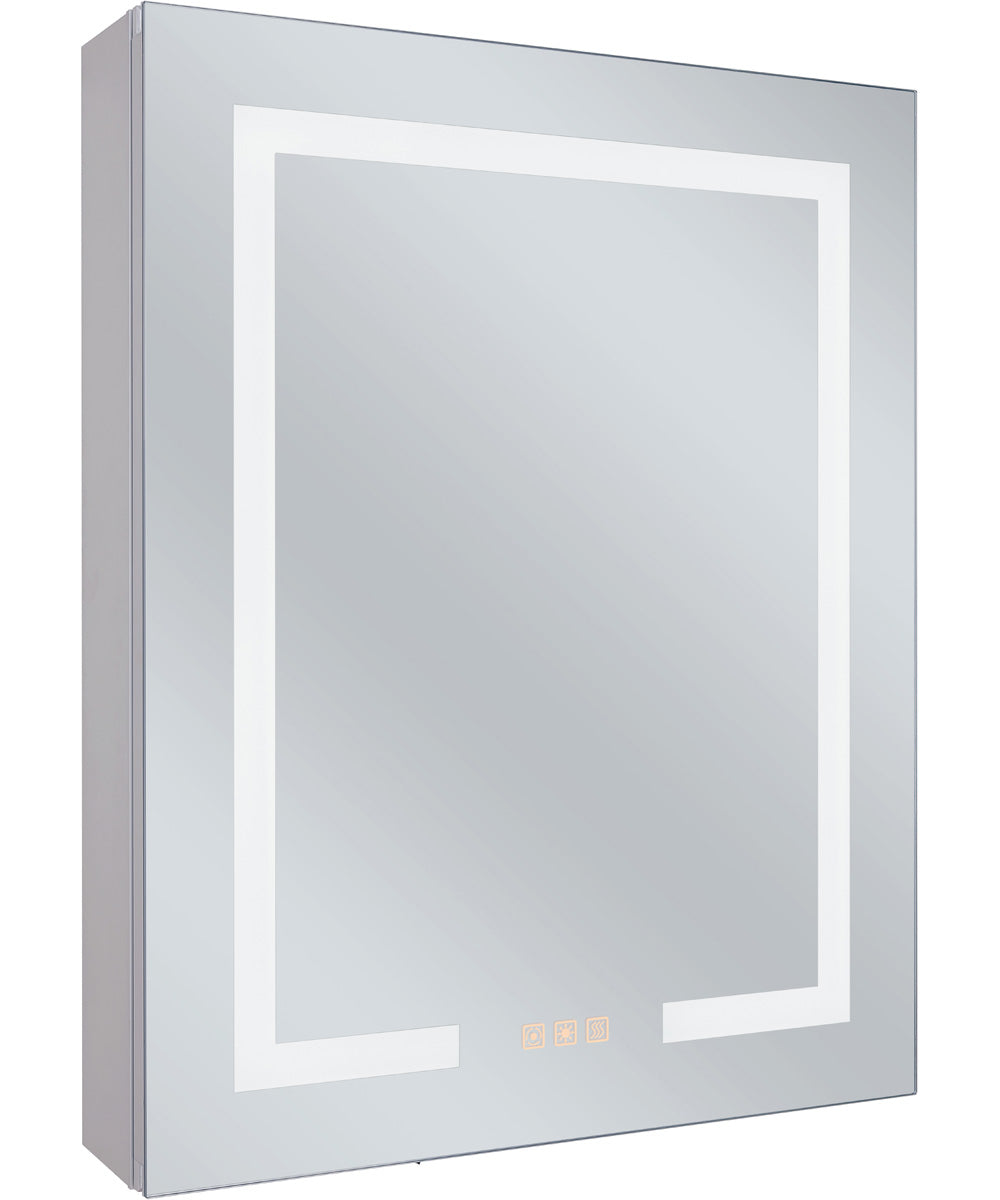 LED Cabinet Mirror 1-Light Mirror White