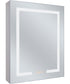 LED Cabinet Mirror 1-Light Mirror White
