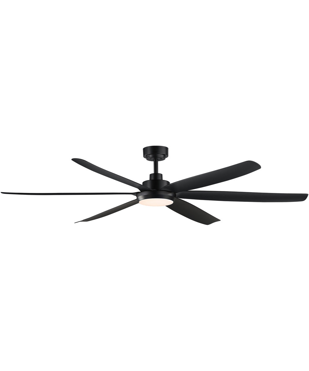 Albatross 72 inch 6-Blade Marine Grade Fan Black