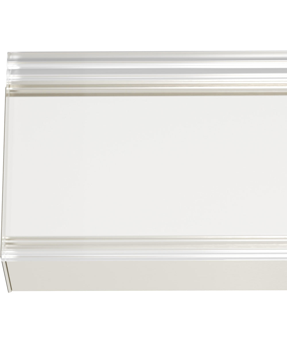 Phase 6.3 24 in. 5CCT Integrated LED Linear Vanity Light Brushed Nickel