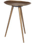 Lily Pad Antique Brass Accent Table