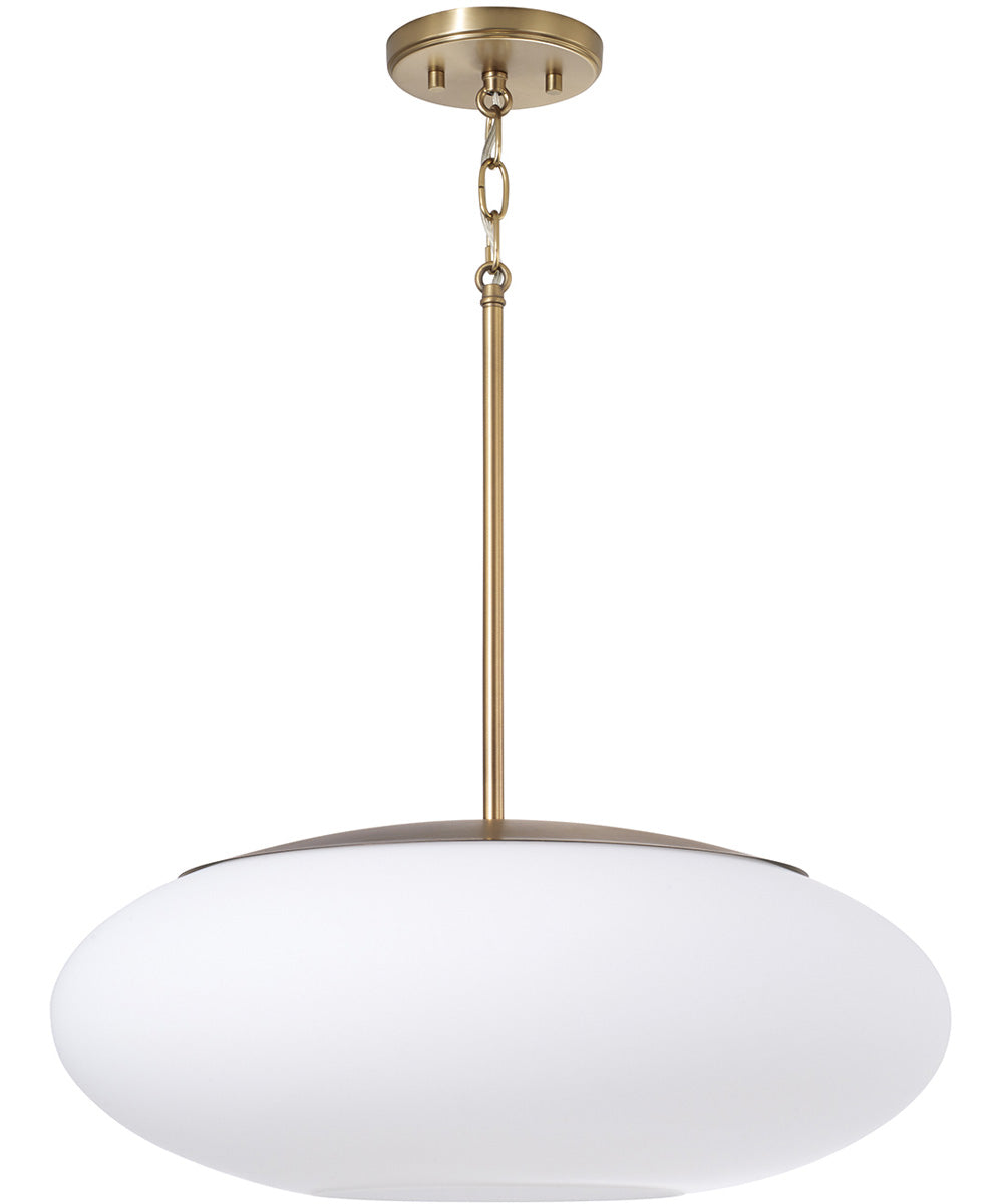 Soren 1-Light Pendant Aged Brass