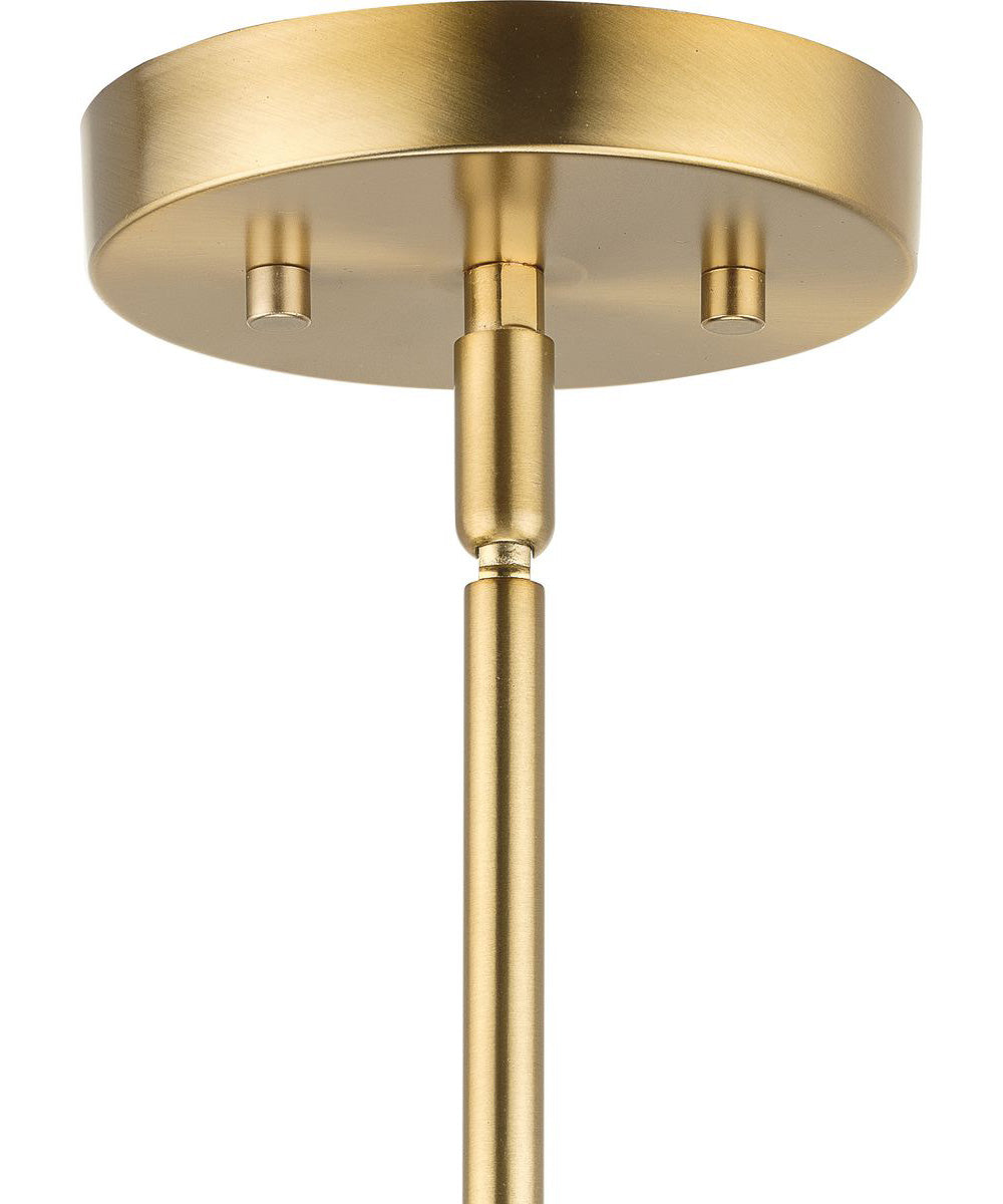 Trimble 2-Light Linear Chandelier Brushed Bronze