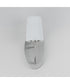 Durham 1-Light Sconce Satin Nickel