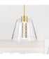 Aura  Pendant Brushed Brass