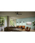 Axion II 52 in. 3-Blade Modern LED Ceiling Fan Matte Black