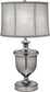 31"H 3-Way Table Lamp Antique Nickel