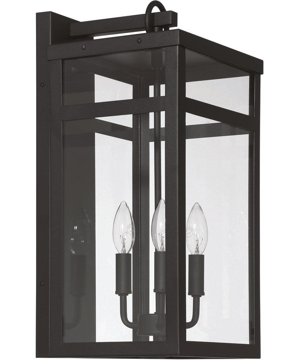 O'Neal 3-Light Outdoor Lighting Textured Black