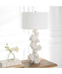 Remnant White Marble Table Lamp