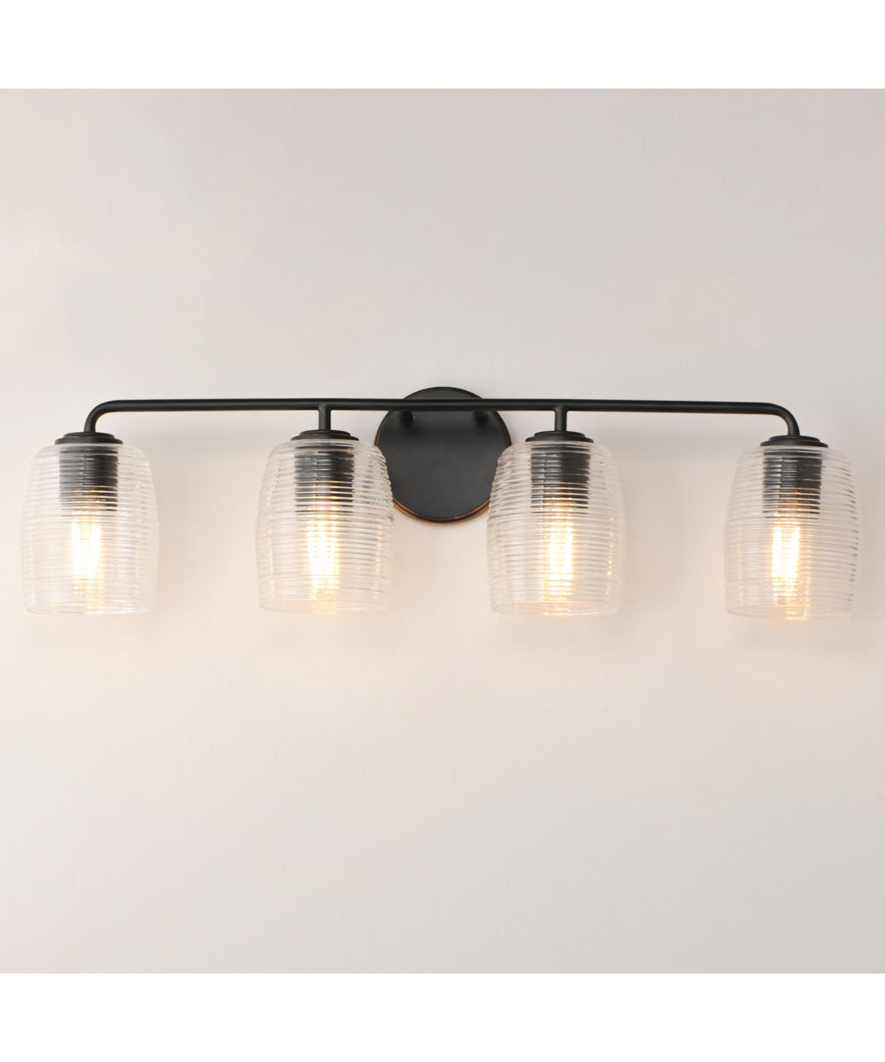 Honey 4-Light Bath Vanity Kentucky Bronze