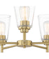 Westin 5 Light Chandelier Brushed Gold