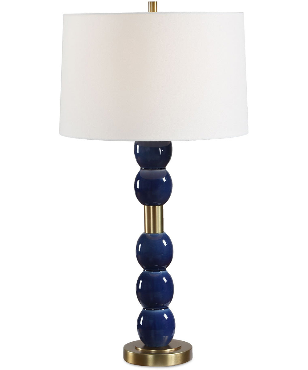 Bellore Blue Glaze Table Lamp