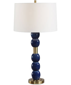 Bellore Blue Glaze Table Lamp