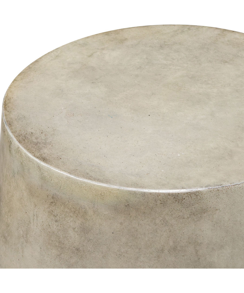 Lithos Gray Outdoor Accent Table