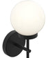 Rigsby 1-Light Wall Sconce Matte Black