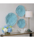 Ocean Gems Blue Wall Decor Set of 3