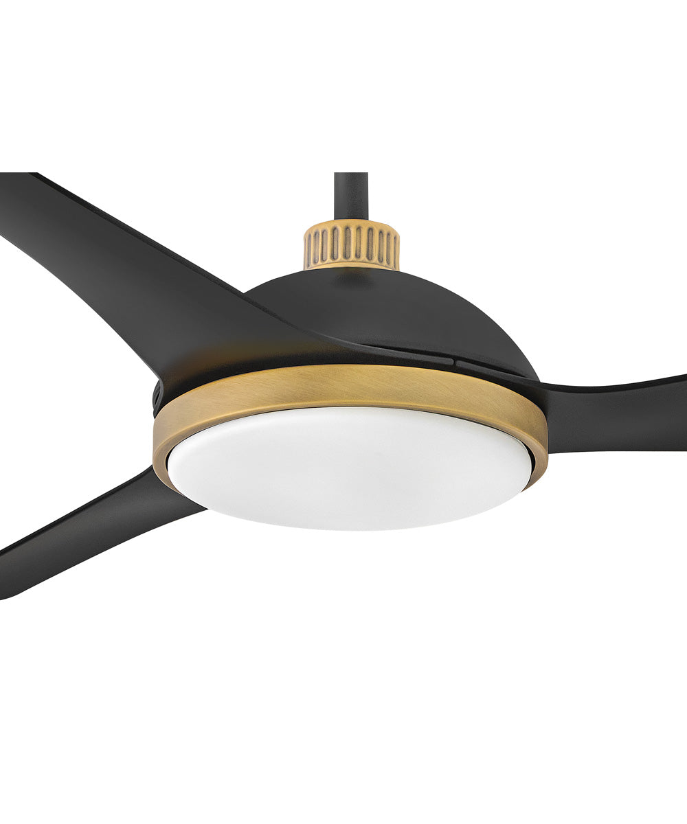 Alba 56" LED Smart Fan Matte Black