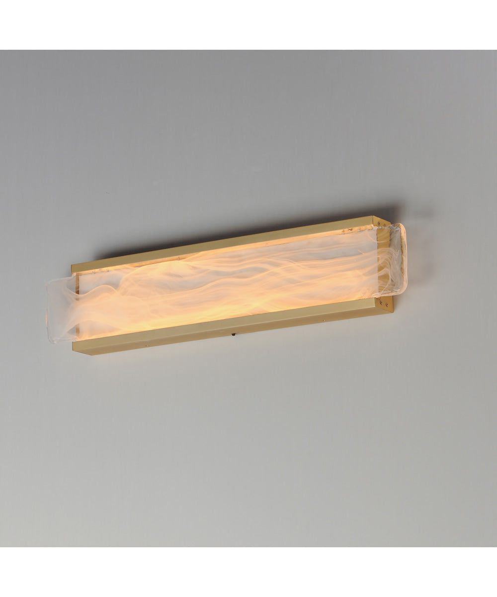 Celine 24 inch LED Bath Vanity Natural Aged Brass