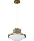 Lafayette 1-Light Pendant Matte Gray