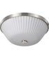 Royale 3-Light Close-to-Ceiling Brushed Nickel