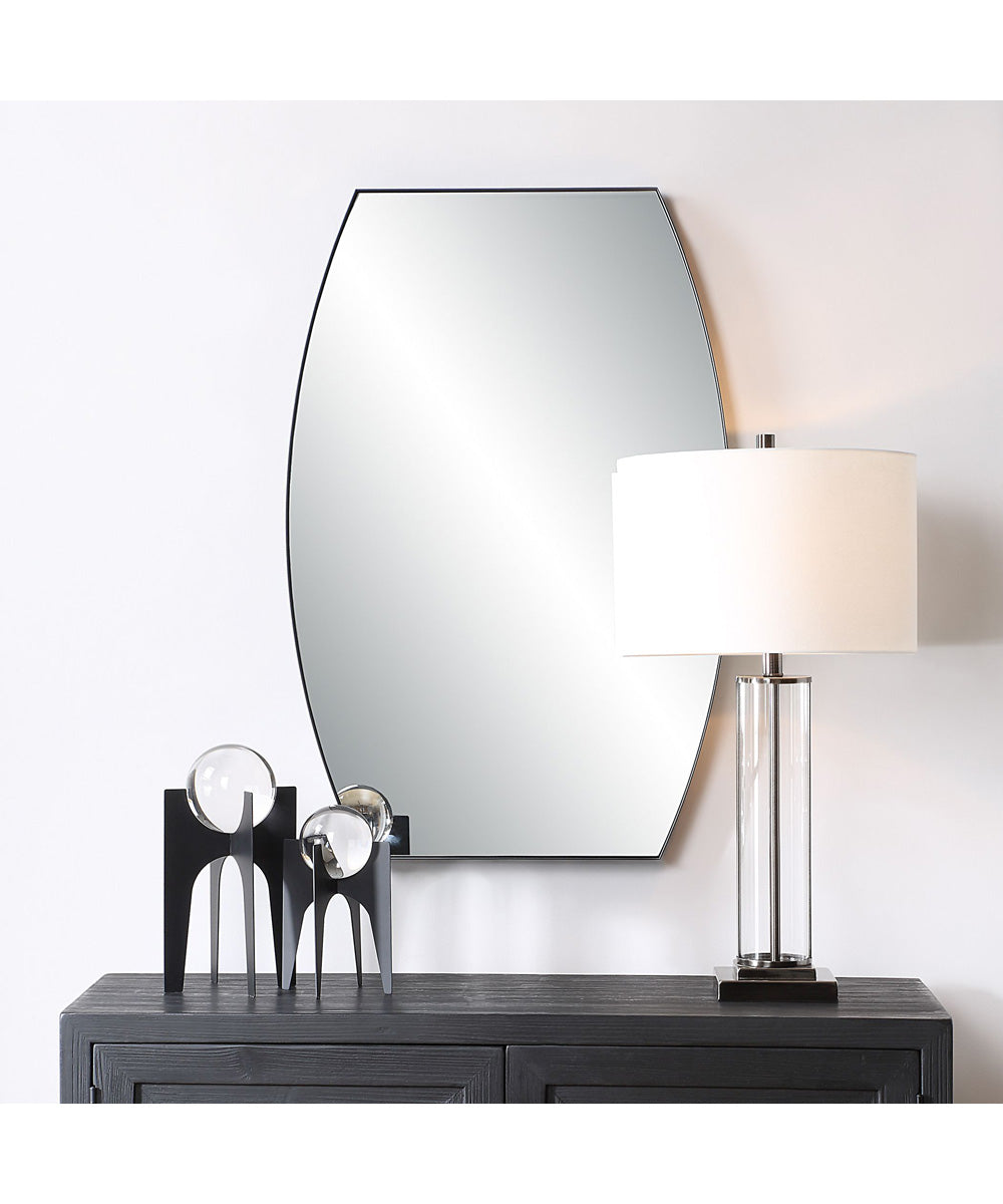 24x36" Wall Mirror Matte Black
