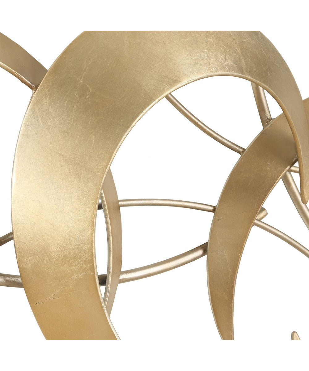 Motivate Gold Wall Art
