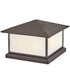 Walter 2-Light Large Pier Mount Lantern 12v in Textured Oil Rubbed Bronze