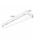 50"w Linear Vapor Tight 1-Light Integrated LED Light Strip [6 PACK] by RP Lighting