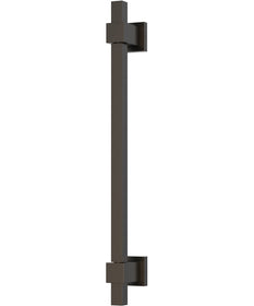 Cubist Square LED Wall Sconce Black