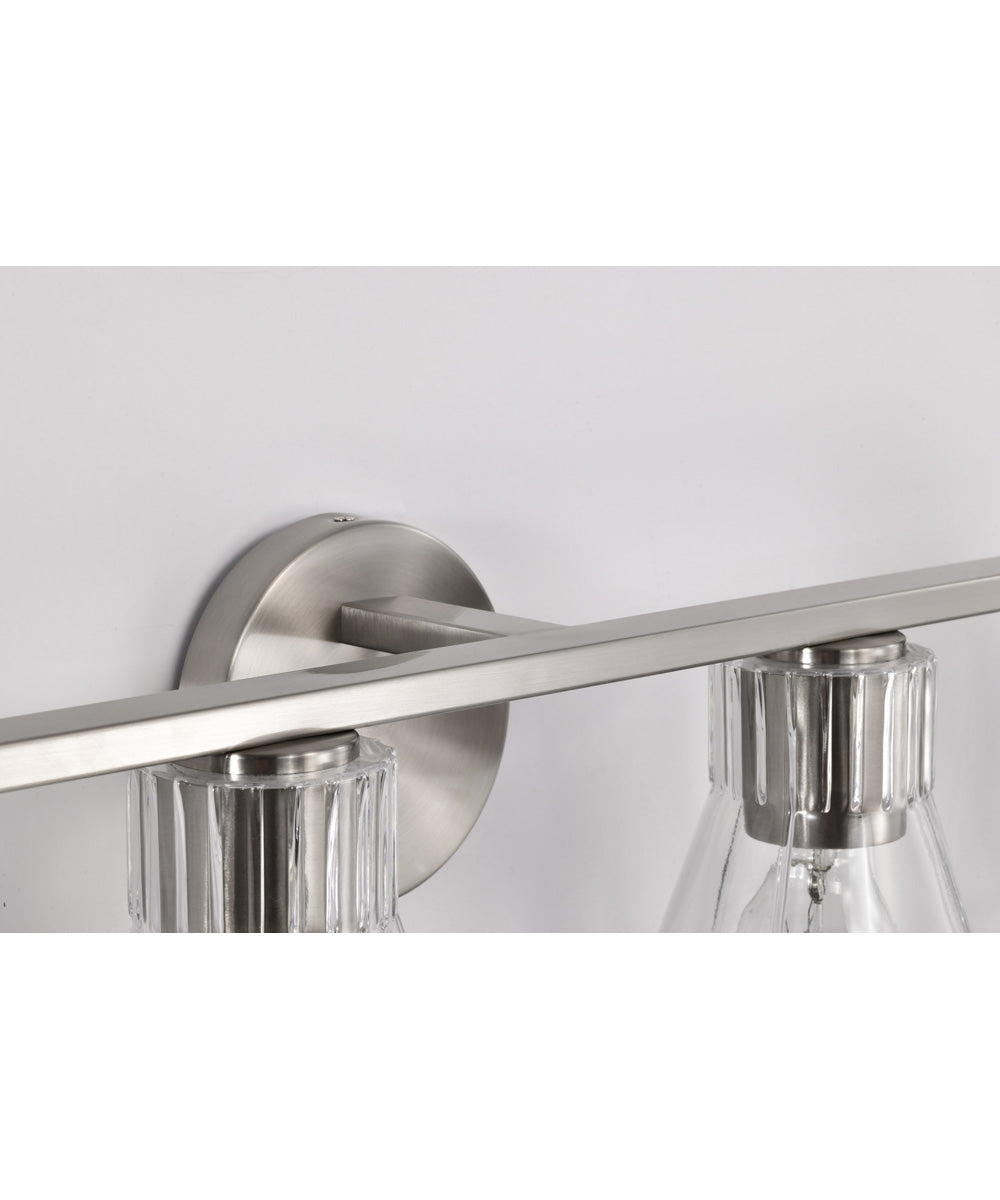Gianna 4-Light Vanity & Wall Brushed Nickel