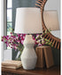 Dawthorne Paper Table Lamp Cream