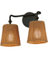 Baja 2-Light Sconce Dark Bronze