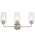 Celino 3-Light Bath & Vanity Brushed Nickel