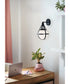 Colby 1-Light Small Single Light Sconce in Black