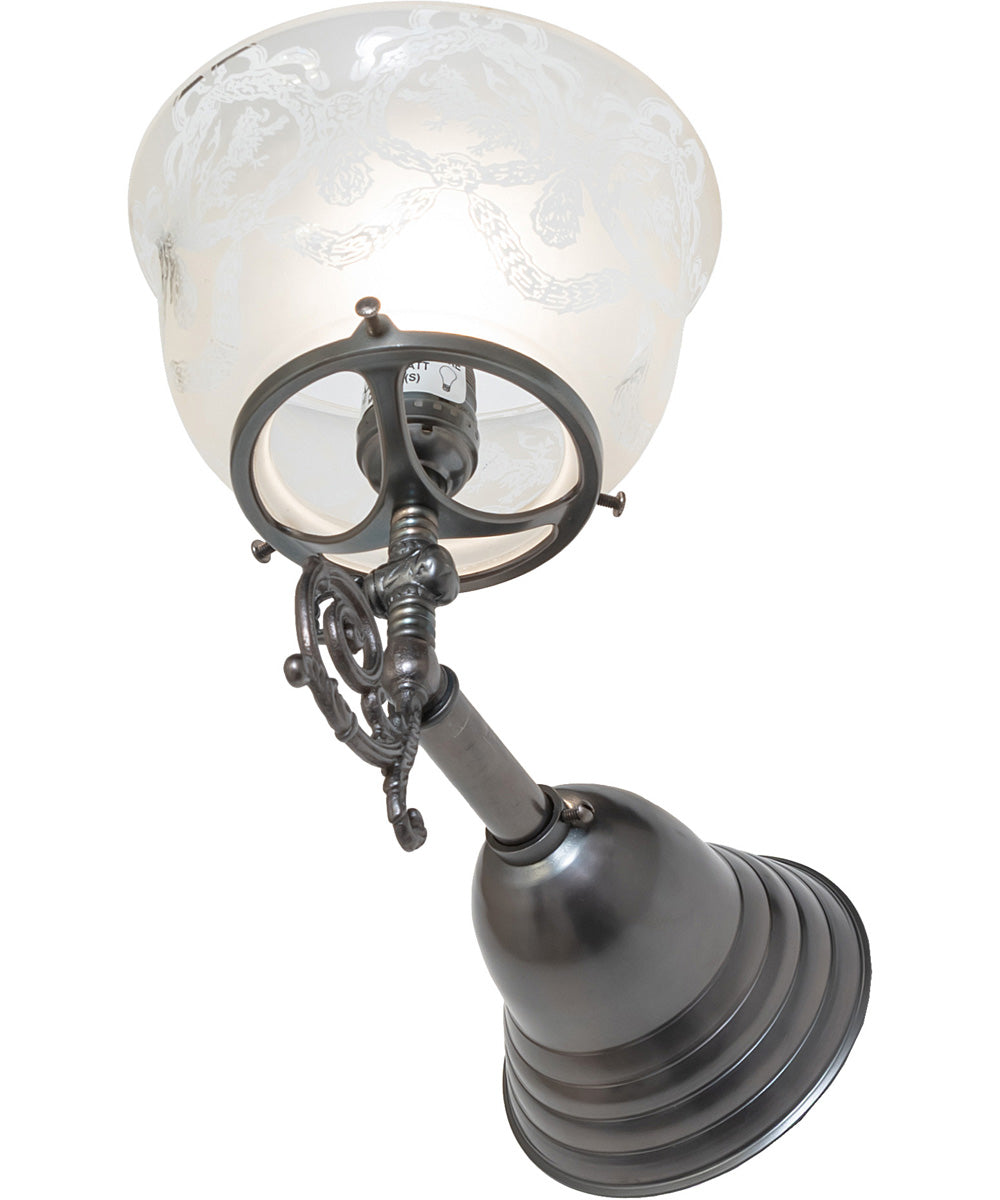 7" Wide Revival Gas & Electric Wall Sconce