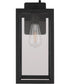Harris 1-Light Outdoor Lighting Textured Black