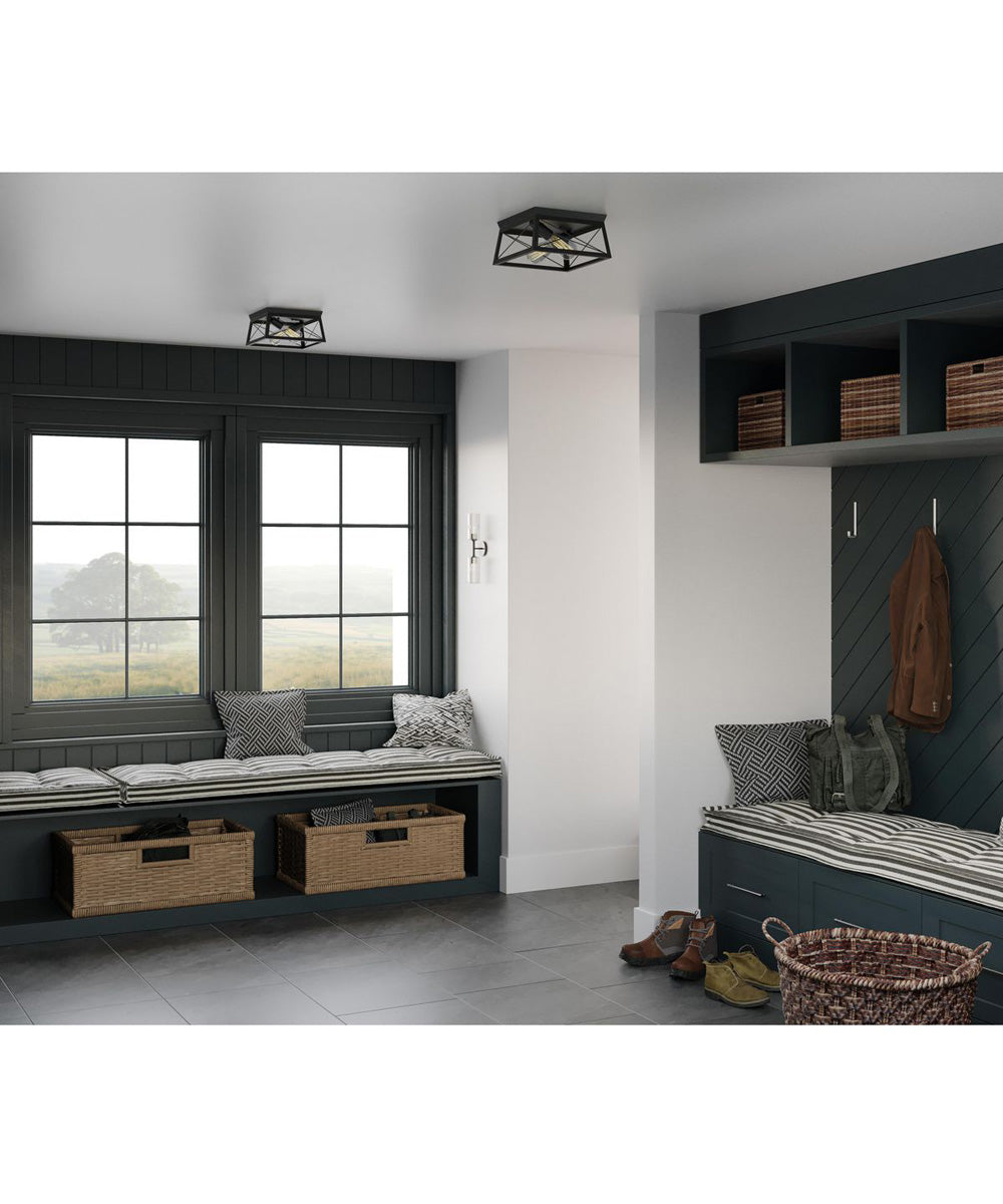 Cofield 2-Light Wall Bracket Matte Black
