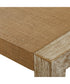 Bentley Grasscloth Console Table
