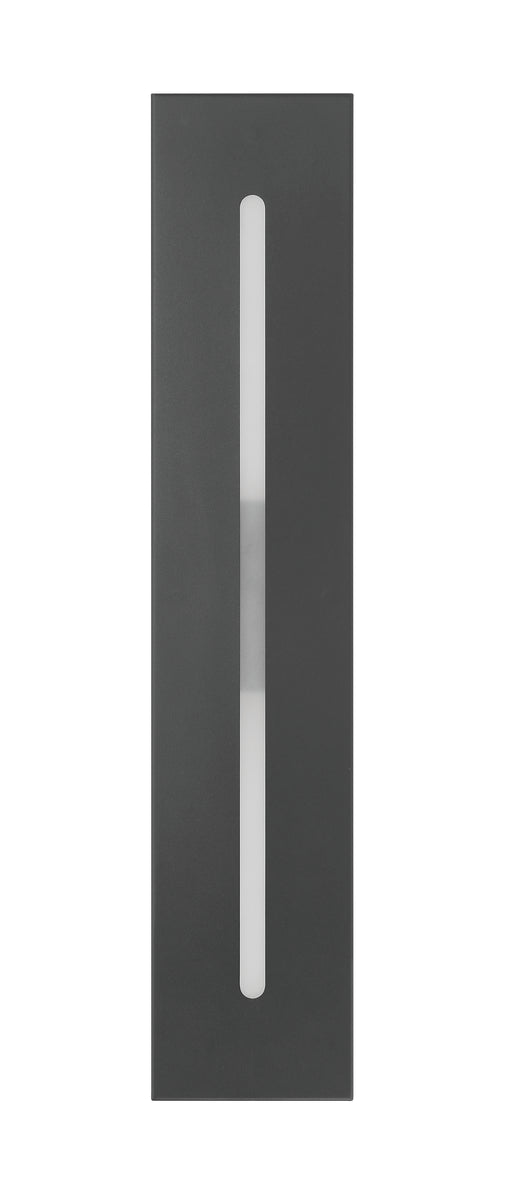 Profiled 1-Light Outdoor Lighting Textured Black