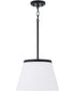 Drake 1-Light Pendant Matte Black