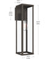 Ryle 1-Light Extra Large Wall Lantern with Clear Glass Panels Antique Bronze
